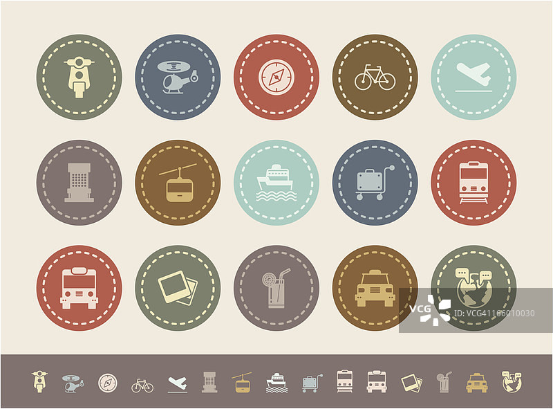 旅游的图标图片素材