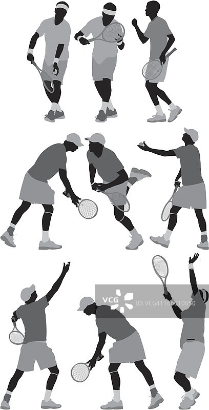 人们在打网球图片素材