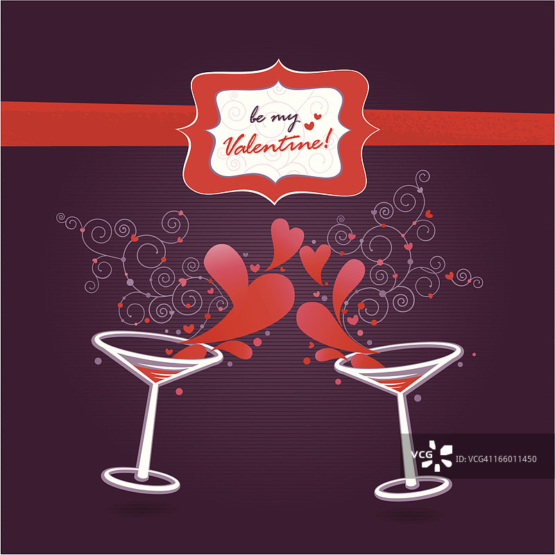 情人节贺卡图片素材