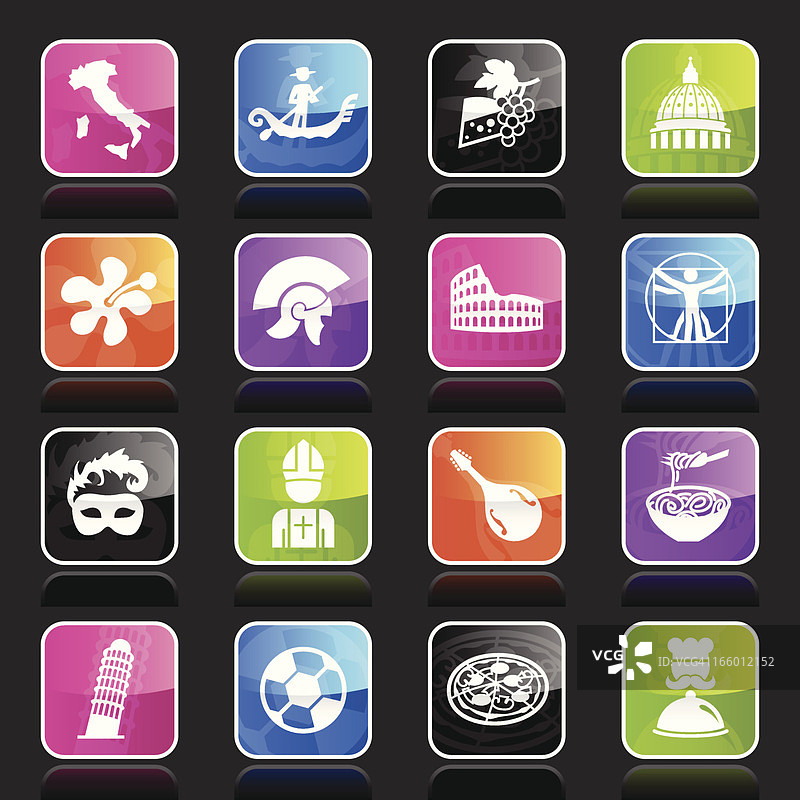 意大利Ubergloss图标图片素材