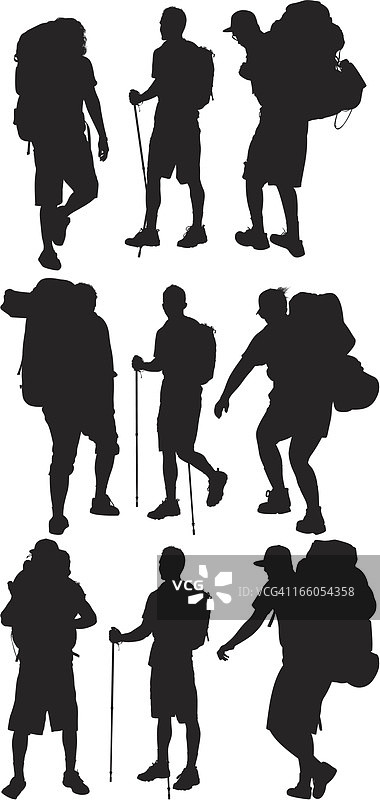 徒步旅行者照片图片素材