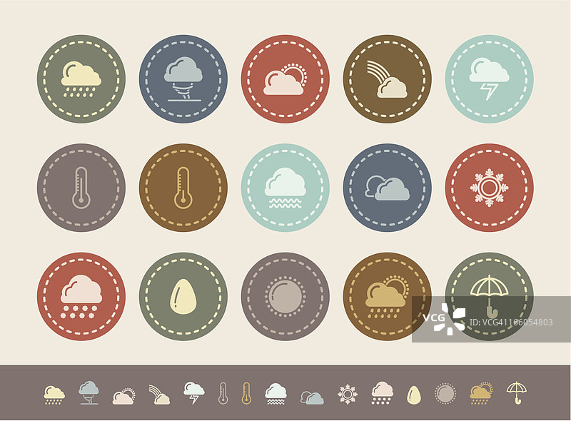 天气图标图片素材