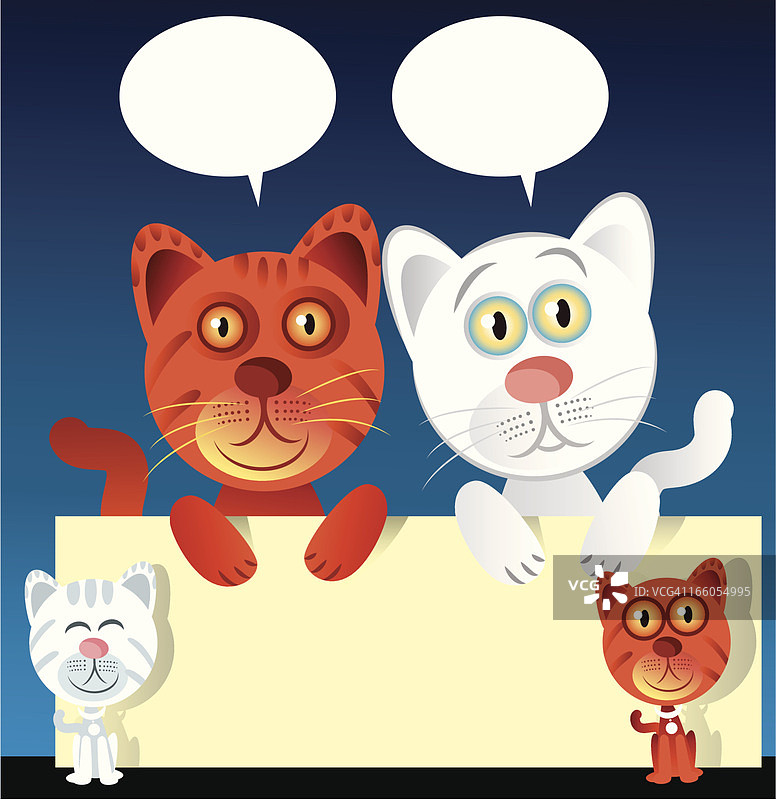 猫和标志图片素材