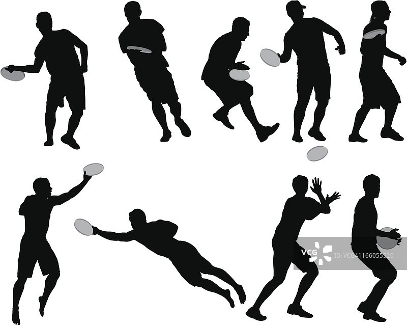 男子玩飞盘的多张图片图片素材
