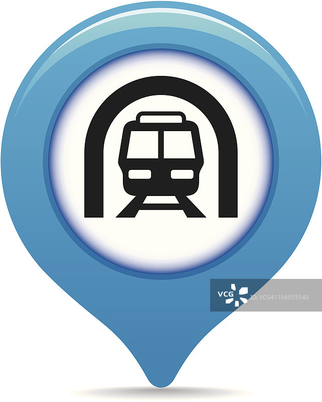 地铁站地图指针图片素材