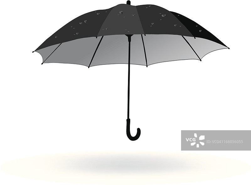 雨滴伞图片素材