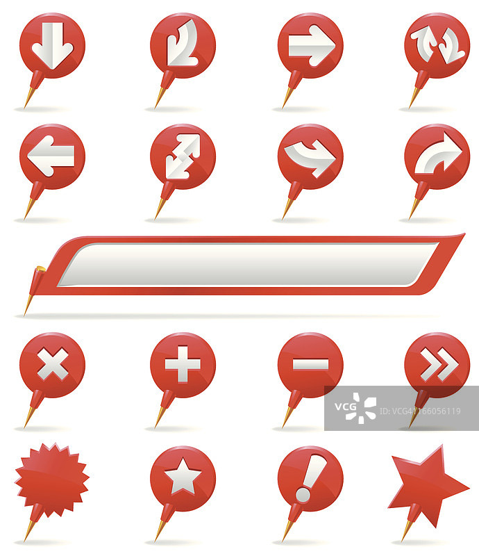 图钉和别针图片素材