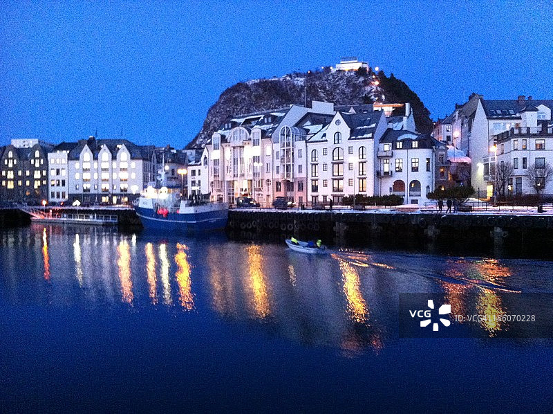 奥勒松的傍晚图片素材