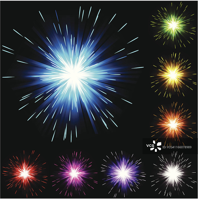 抽象烟花图片素材