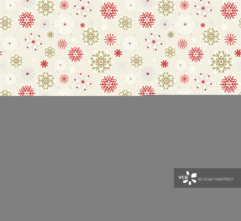 斯堪的纳维亚圣诞雪花无缝图案图片素材