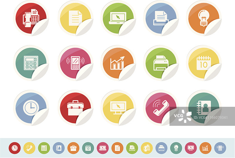 办公室的图标图片素材