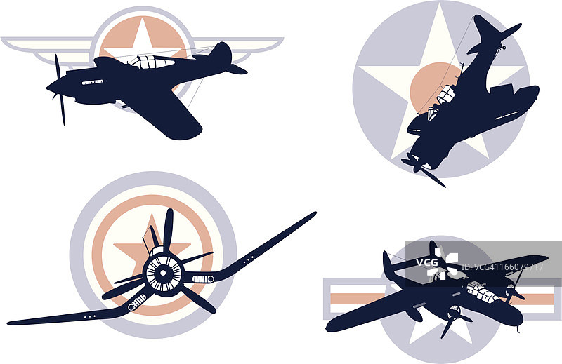 二战空军图标图片素材