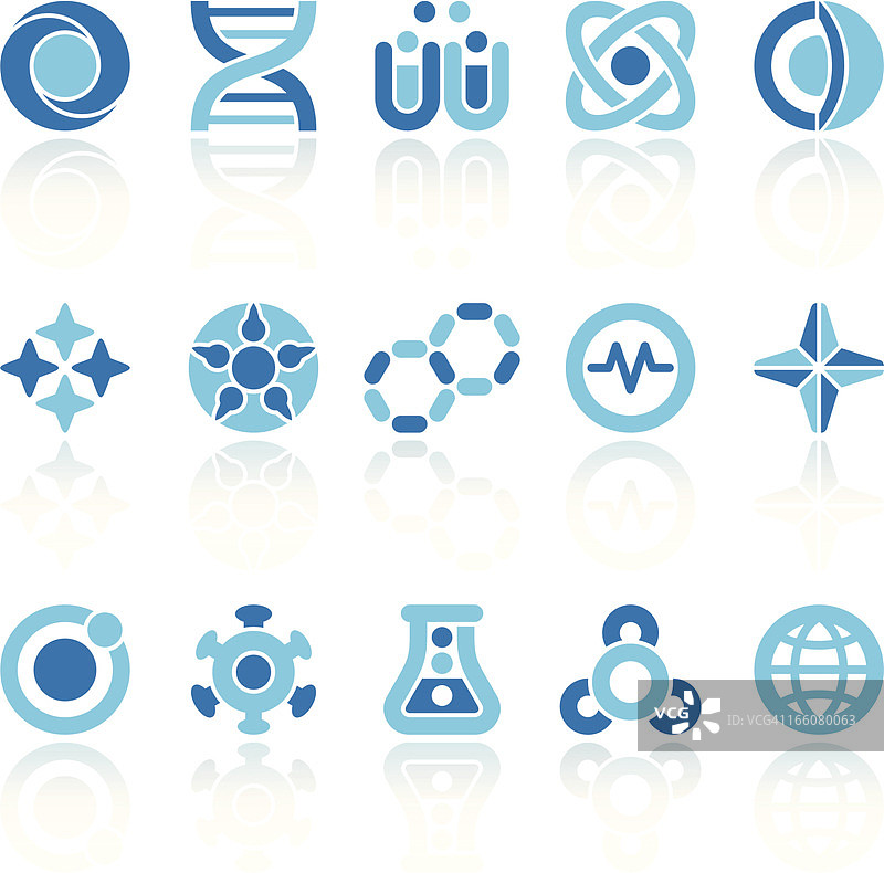 抽象科学符号图片素材