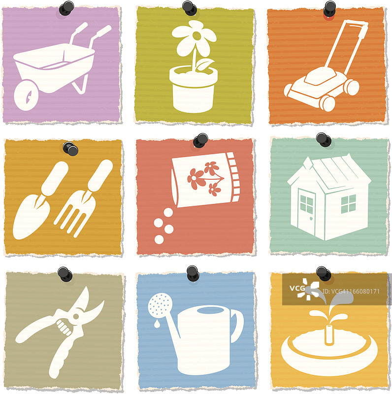 园艺图标图片素材