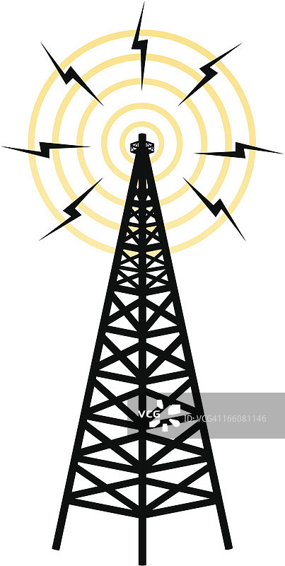 无线传输塔图标图片素材
