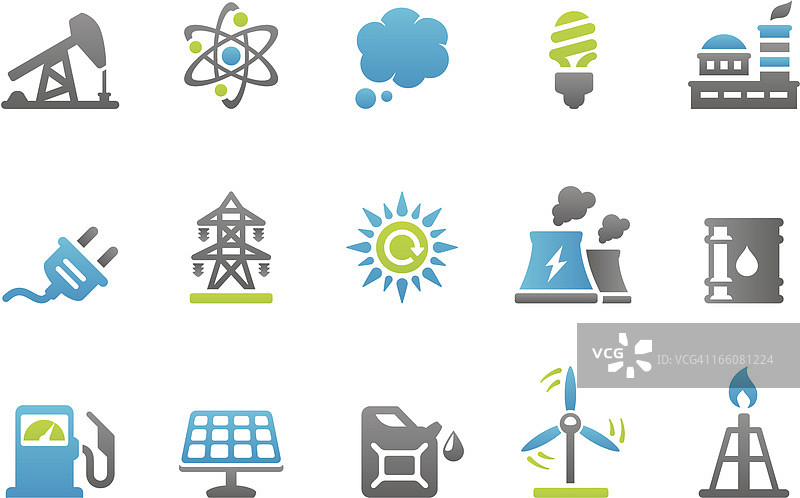 能源印章图标图片素材