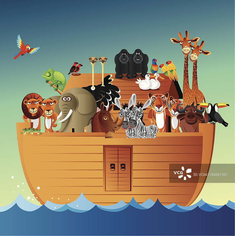诺亚方舟图片素材