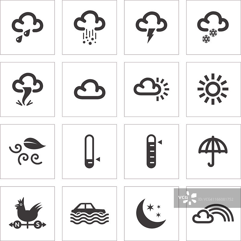 天气图标图片素材
