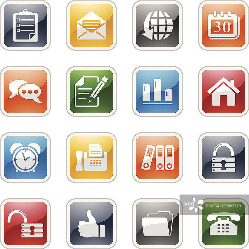 网页和办公图标图片素材