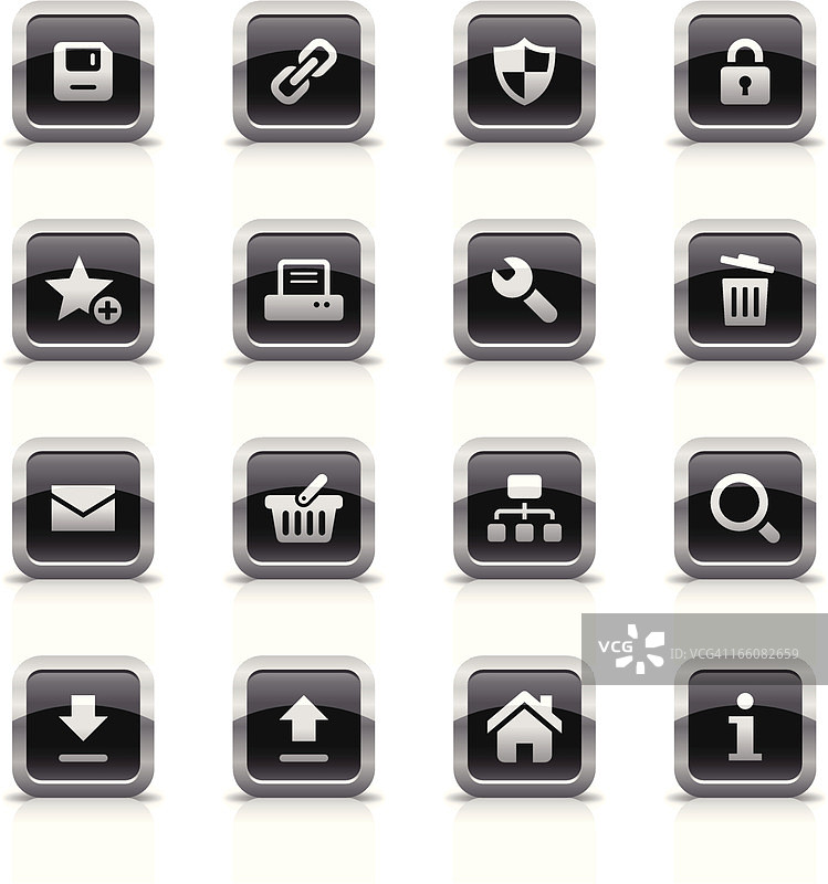 光面按钮套装|网页和互联网图片素材