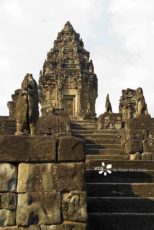 吴哥窟罗洛士群巴孔寺图片素材