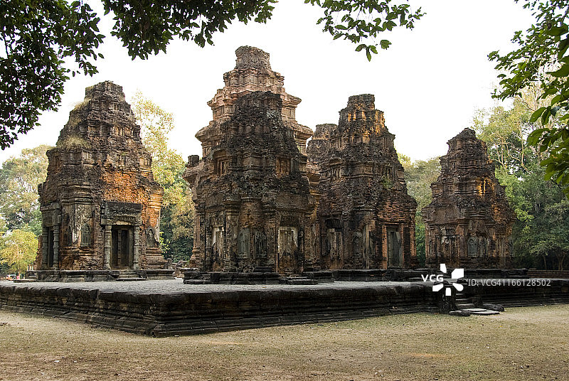 吴哥洛洛士群 Preah Ko寺庙图片素材