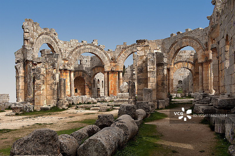 阿勒颇圣西蒙遗址图片素材