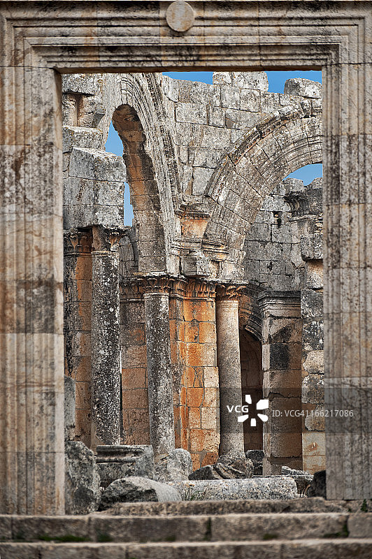 阿勒颇圣西蒙遗址图片素材