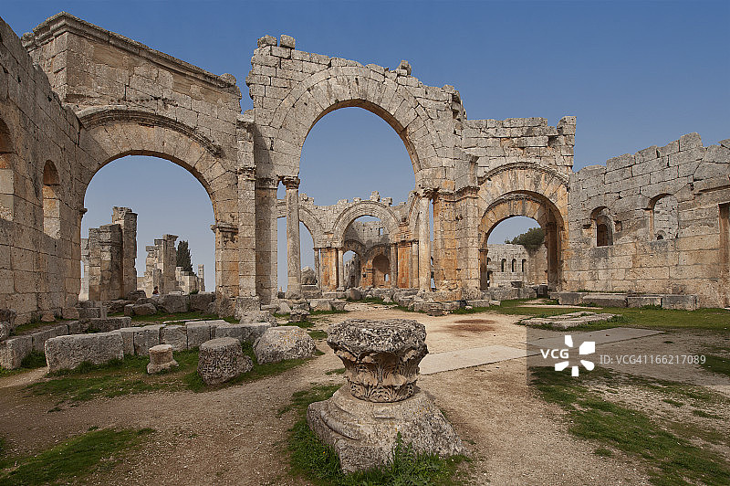 阿勒颇圣西蒙遗址图片素材