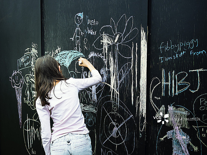 黑板涂鸦图片素材