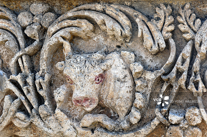 迪奥凯撒利亚古城，乌尊贾布尔奇图片素材