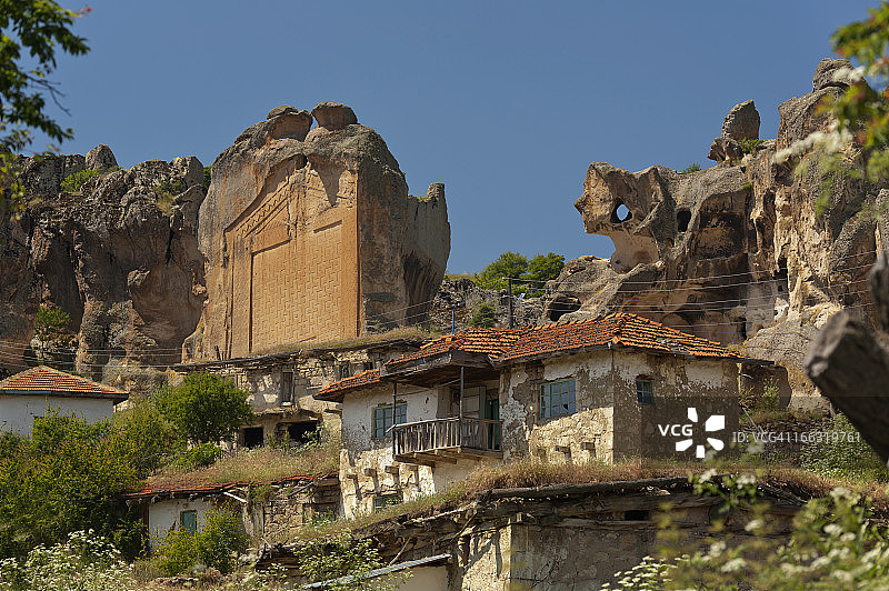 米达斯纪念碑图片素材