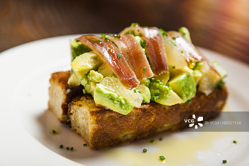 金枪鱼牛油果美食图片素材