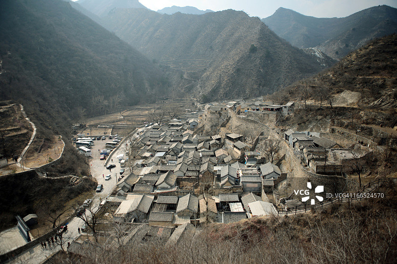 爨底下村图片素材