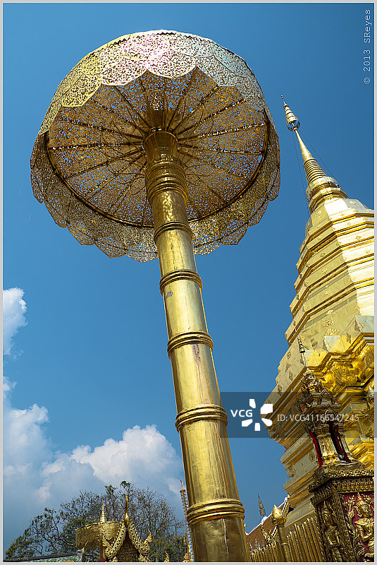 金色天篷图片素材