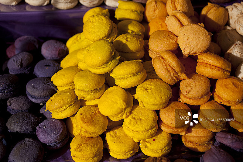 蛋白杏仁饼图片素材