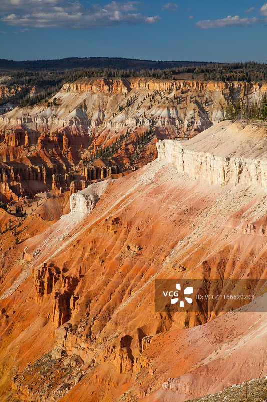 锡达布雷克斯国家纪念地的岩层图片素材