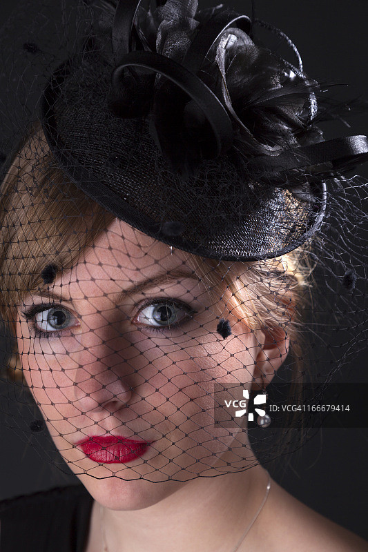 复古 1940 年代的女士图片素材