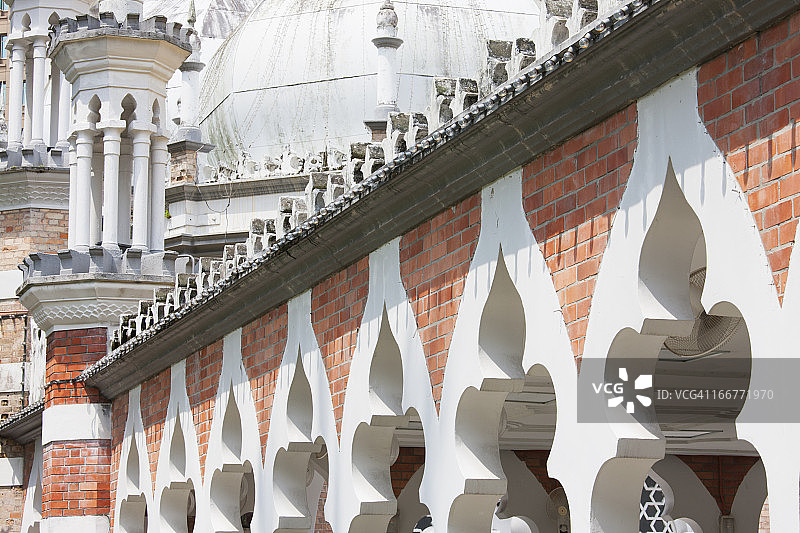 马来西亚吉隆坡占美清真寺图片素材