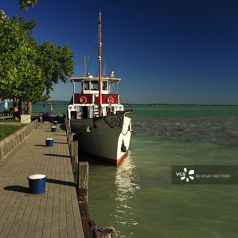 港口小船图片素材