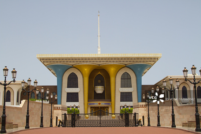 阿曼马斯喀特苏丹王宫图片素材
