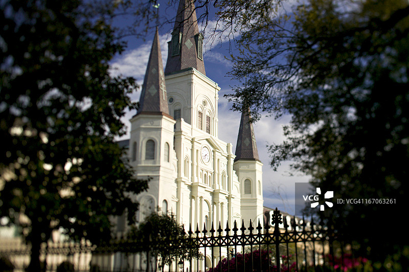 新奥尔良圣路易斯大教堂图片素材