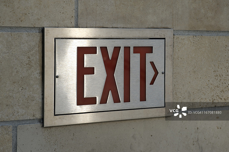 出口标志图片素材