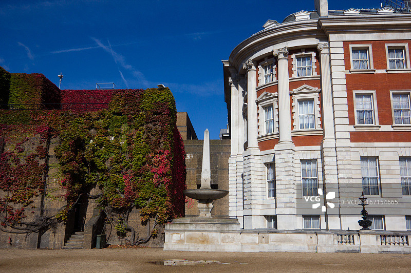 英国伦敦的旧海军部大楼图片素材