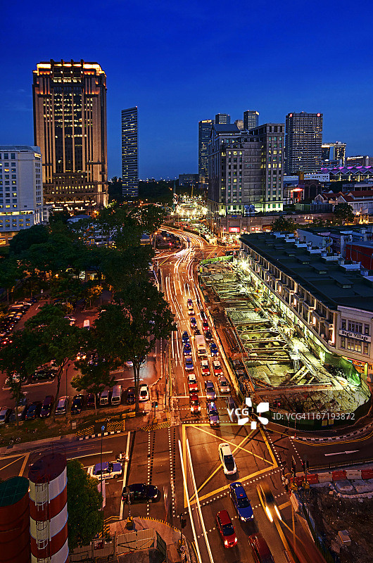 新加坡武吉士村图片素材