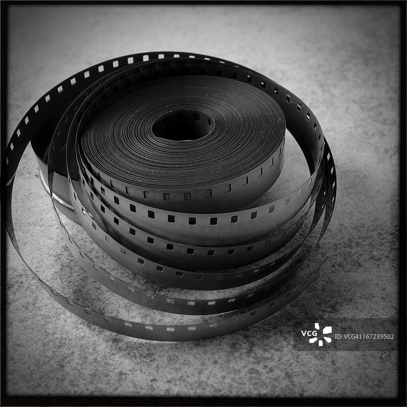 8毫米老电影胶片图片素材