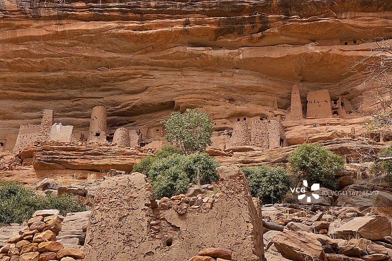 古老的特莱姆民居图片素材