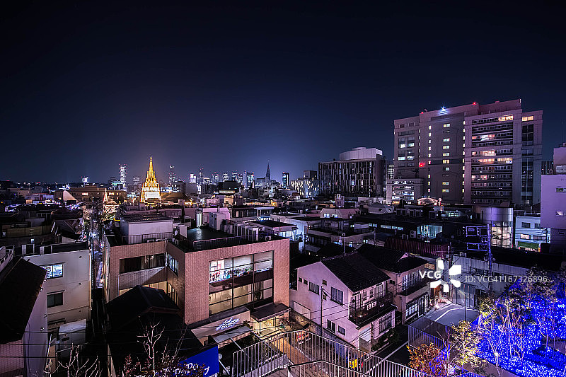 你能看到NTT都科摩大厦吗？图片素材