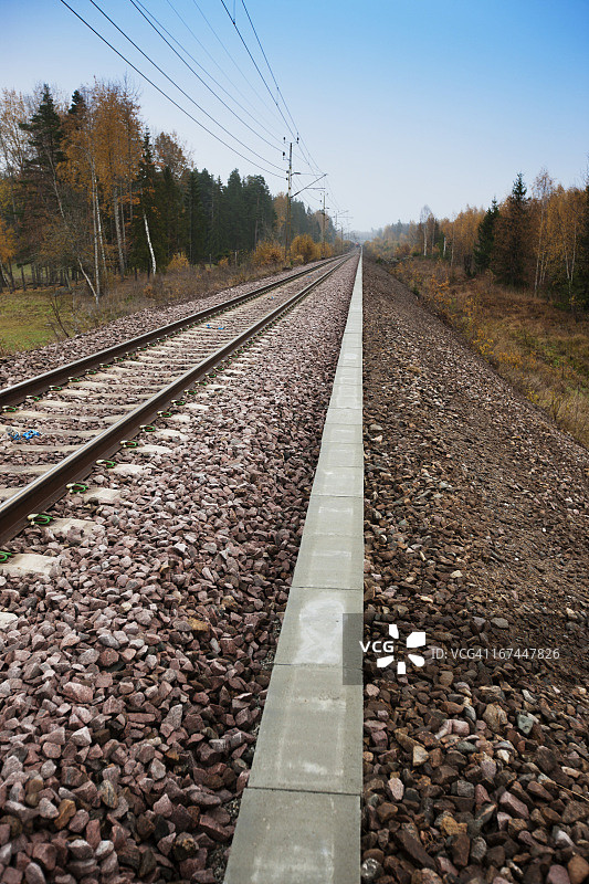 铁路轨道景观图片素材