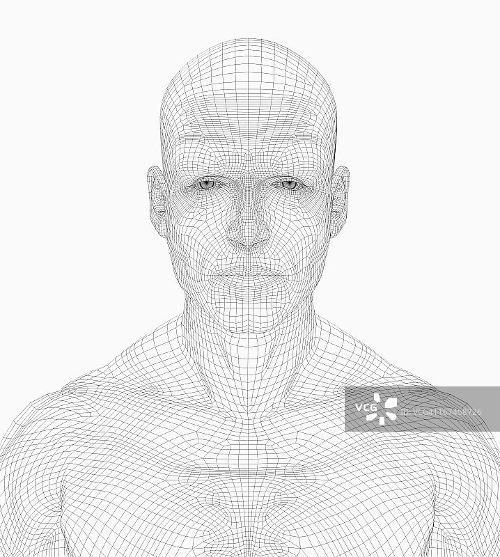 男性数字人物图片素材